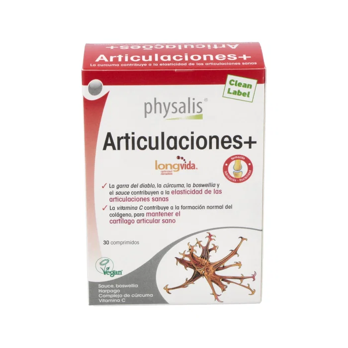 PHYSALIS Articulaciones+ 30 comprimidos PHYSALIS Articulaciones+ 30 comprimidos