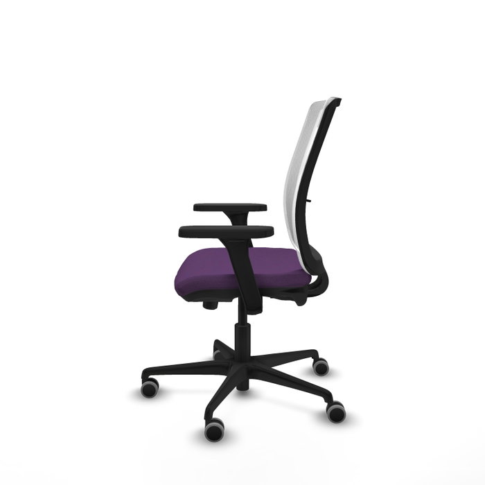 PIQUERAS Y CRESPO Silla de oficina Haches Morado y Blanco PIQUERAS Y CRESPO Silla de oficina Haches Morado y Blanco