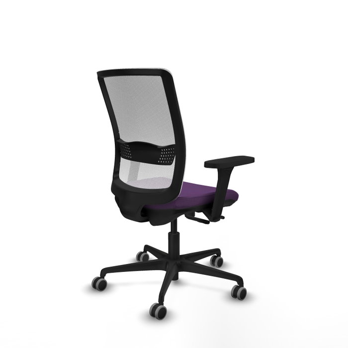 PIQUERAS Y CRESPO Silla de oficina Haches Morado y Blanco PIQUERAS Y CRESPO Silla de oficina Haches Morado y Blanco