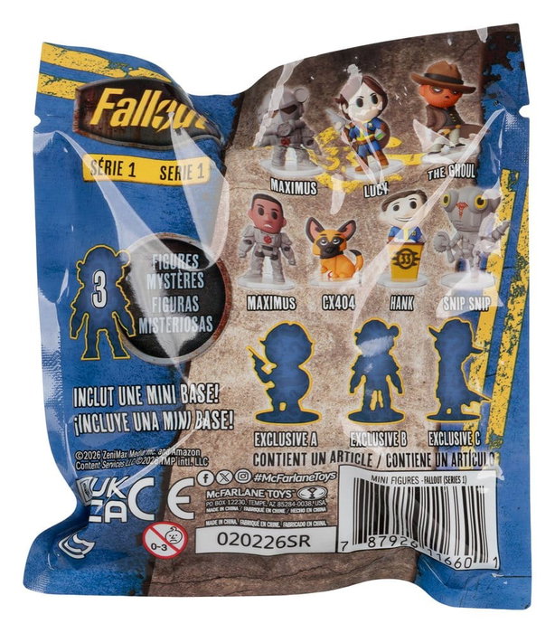 Fallout (TV Show) Blind Bag minifiguras Serie 1 6 cm Expositor (24) Fallout (TV Show) Blind Bag minifiguras Serie 1 6 cm Expositor (24)
