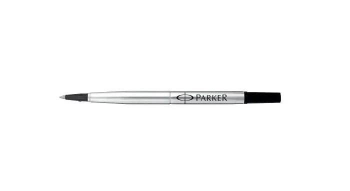 Parker 1950277 Recambio de Bolígrafo Rollerball Fino 0.5 mm, Color Negro, 1 Unidad