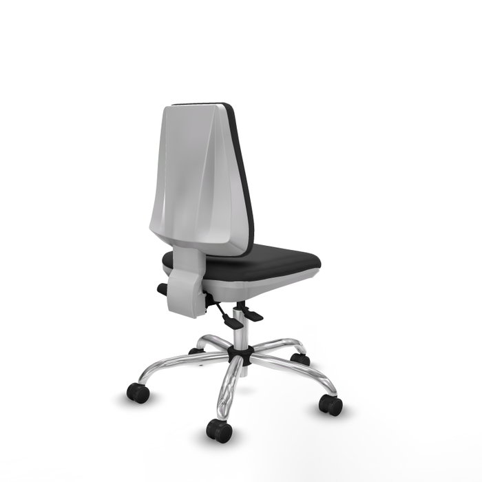 PIQUERAS Y CRESPO Silla de oficina Elche con mecanismo Asincro, Gris oscuro PIQUERAS Y CRESPO Silla de oficina Elche con mecanismo Asincro, Gris oscuro
