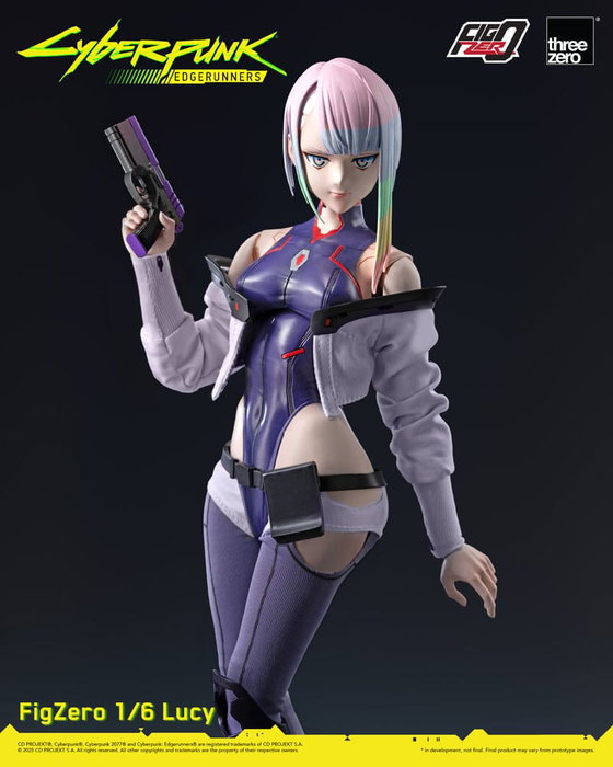 ThreeZero Cyberpunk: Edgerunners FigZero 1/6 Lucy 29 cm