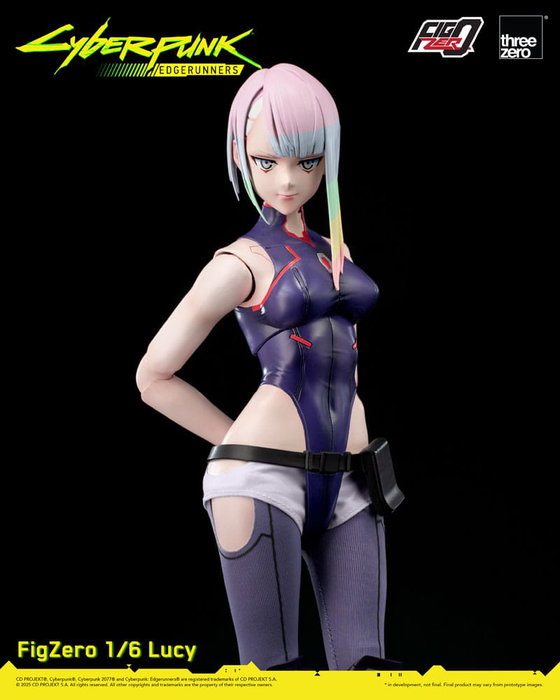 ThreeZero Cyberpunk: Edgerunners FigZero 1/6 Lucy 29 cm