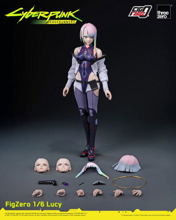 ThreeZero Cyberpunk: Edgerunners FigZero 1/6 Lucy 29 cm