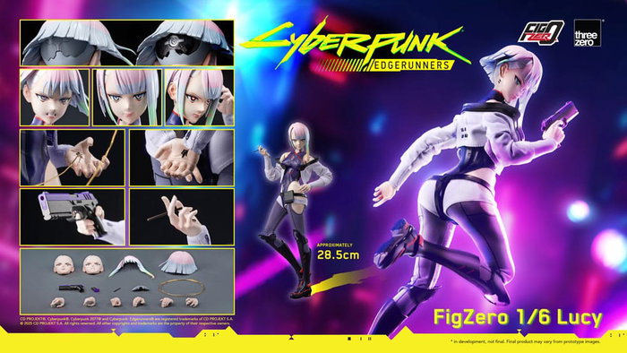 ThreeZero Cyberpunk: Edgerunners FigZero 1/6 Lucy 29 cm