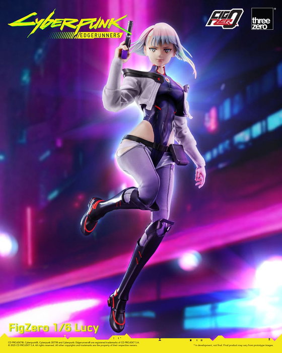 ThreeZero Cyberpunk: Edgerunners FigZero 1/6 Lucy 29 cm