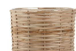 DKD Home Decor Vela Aromática Cera de Soja Cristal Marrón 240gr 11x11x8 cm (4 Unidades)