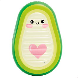 Intex Colchoneta Hinchable Aguacate Kawaii 165x114x23 cm Flotador Piscina PVC