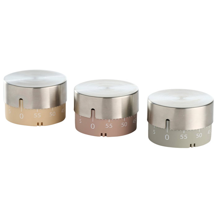Day Temporizador de Cocina 60 Minutos - Temporizador Mecánico Analógico, Cuerpo Metálico - 6x6 cm Day Temporizador de Cocina 60 Minutos - Temporizador Mecánico Analógico, Cuerpo Metálico - 6x6 cm