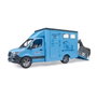 Bruder Mercedes Benz Sprinter para transporte equino con caballo