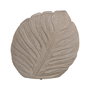 Jarrón Hojas Gris Cerámica Decoración 31 X 30 cm