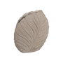 Jarrón Hojas Gris Cerámica Decoración 31 X 30 cm