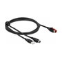 DeLOCK Cable PoweredUSB 24 V a USB Tipo-A y Mini-DIN 3 Pin, 2 m