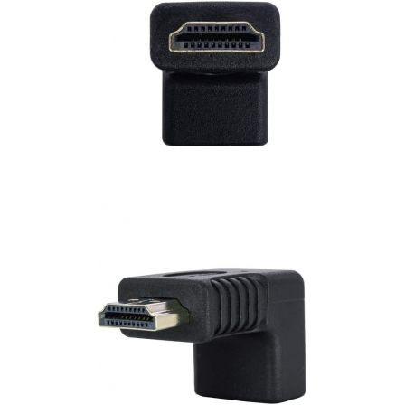 Nano Cable Adaptador 10.16.0011 HDMI Macho - HDMI Hembra Acodado Nano Cable Adaptador 10.16.0011 HDMI Macho - HDMI Hembra Acodado