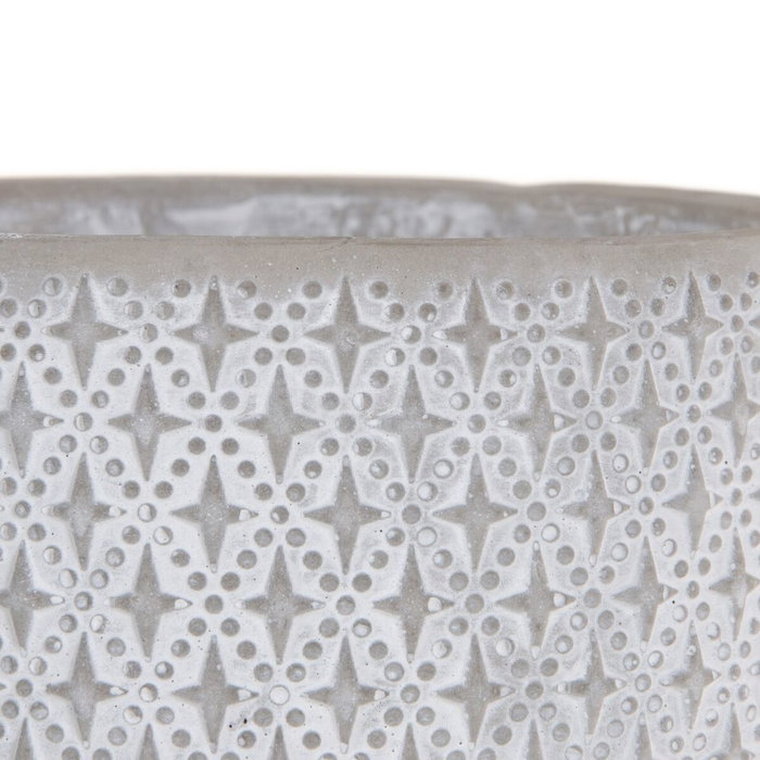 Ixia Macetero de Cemento para Decoración 14 x 4 x 8,50 cm Ixia Macetero de Cemento para Decoración 14 x 4 x 8,50 cm