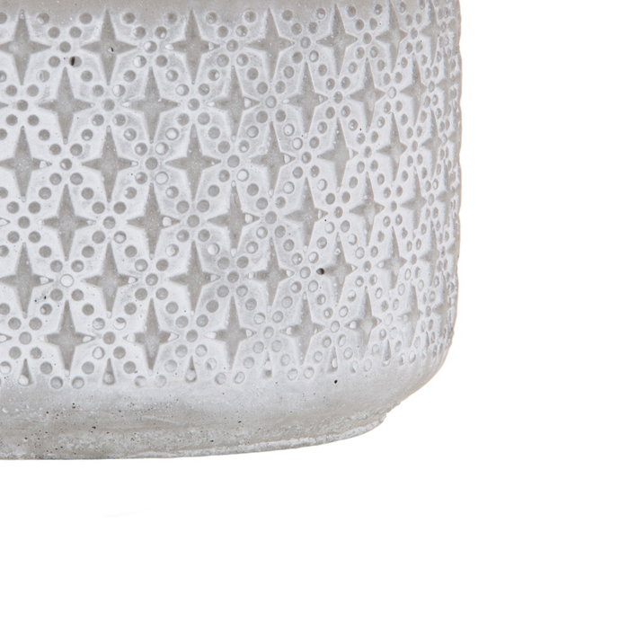 Macetero Cemento Decoración 14 X 4 X 8,50 cm (Set de 6)