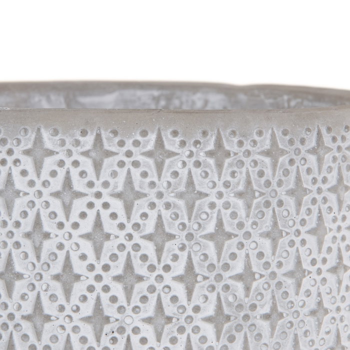 Macetero Cemento Decoración 14 X 4 X 8,50 cm (Set de 6)