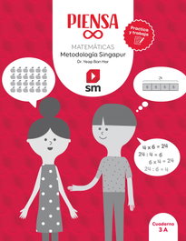 SM, Cuaderno Matemáticas 3º Primaria Piensa Infinito Proyecto Singapur