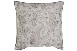 DKD Home Decor Frenchdesigner23 Cojin Cottage Multicolor Poliester Impreso 45 x 45 x 10 cm