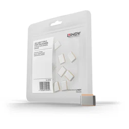 Lindy Bloqueador de puerto USB Tipo C Naranja 10 piezas