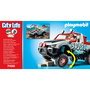 Playmobil Coche De Rally 71430 con Piloto y Eje Delantero Móvil para Carreras