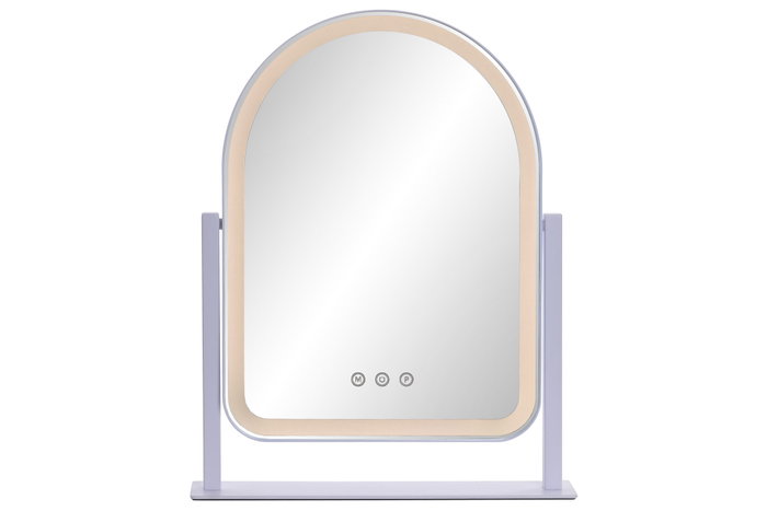 DKD Home Decor Espejo LED Cristal 35x7x44 Táctil Blanco DKD Home Decor Espejo LED Cristal 35x7x44 Táctil Blanco