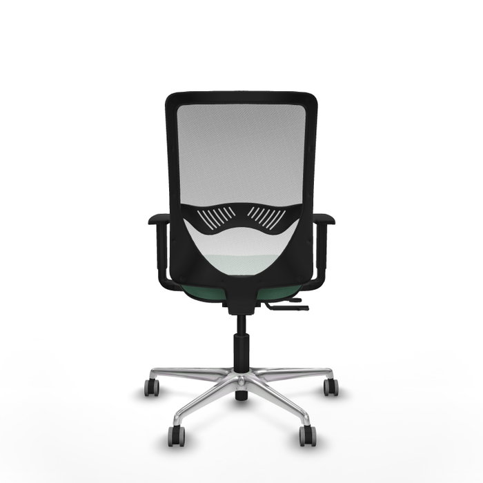 PIQUERAS Y CRESPO Silla de oficina Zulema Verde esmeralda y Blanco PIQUERAS Y CRESPO Silla de oficina Zulema Verde esmeralda y Blanco