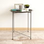 Mesa Auxiliar Acero Moa Vinthera 46,80x46,80x50,20 cm