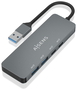 Aisens Hub USB 3.2 Gen2 10Gbps (2x USB-A y 2x USB-C) Gris