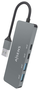 Aisens Hub USB 3.2 Gen2 10Gbps (2x USB-A y 2x USB-C) Gris