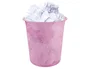 Liderpapel Papelera de Plástico Rosa Translúcido 13 Litros 275x285 mm