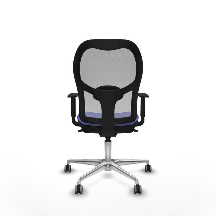 PIQUERAS Y CRESPO Silla de oficina Jorquera Azul claro y Gris