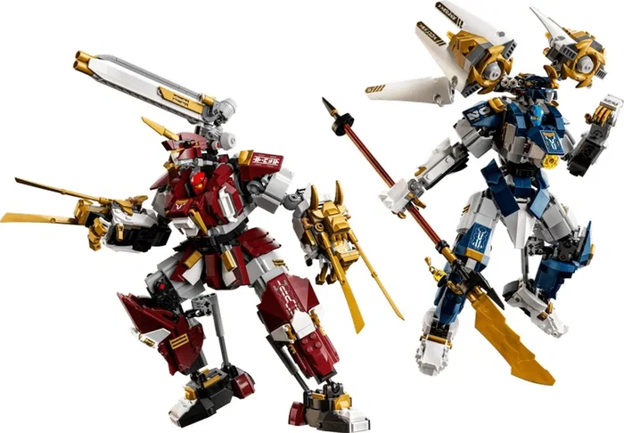 LEGO Ninjago 71870 Bliźniacze tytanowe mechy