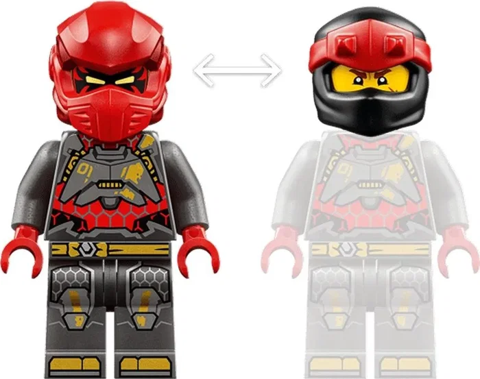 LEGO Ninjago 71870 Bliźniacze tytanowe mechy