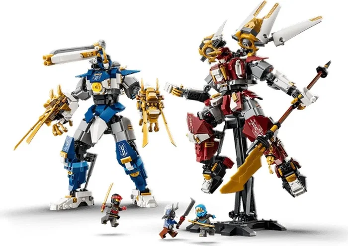 LEGO Ninjago 71870 Bliźniacze tytanowe mechy