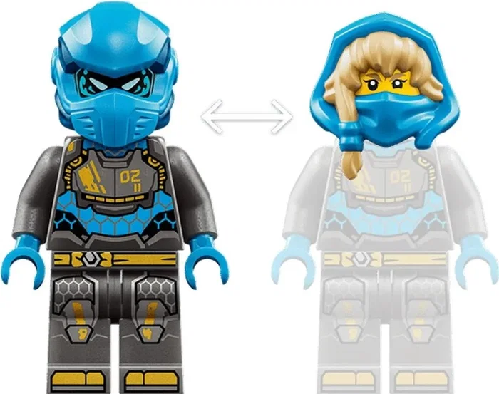 LEGO Ninjago 71870 Bliźniacze tytanowe mechy