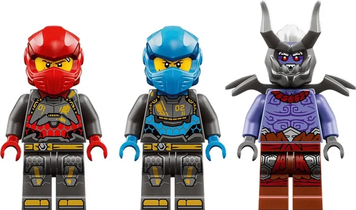 LEGO Ninjago 71870 Bliźniacze tytanowe mechy