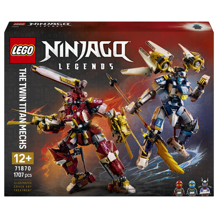LEGO NINJAGO Titanes Robot Gemelos 71870