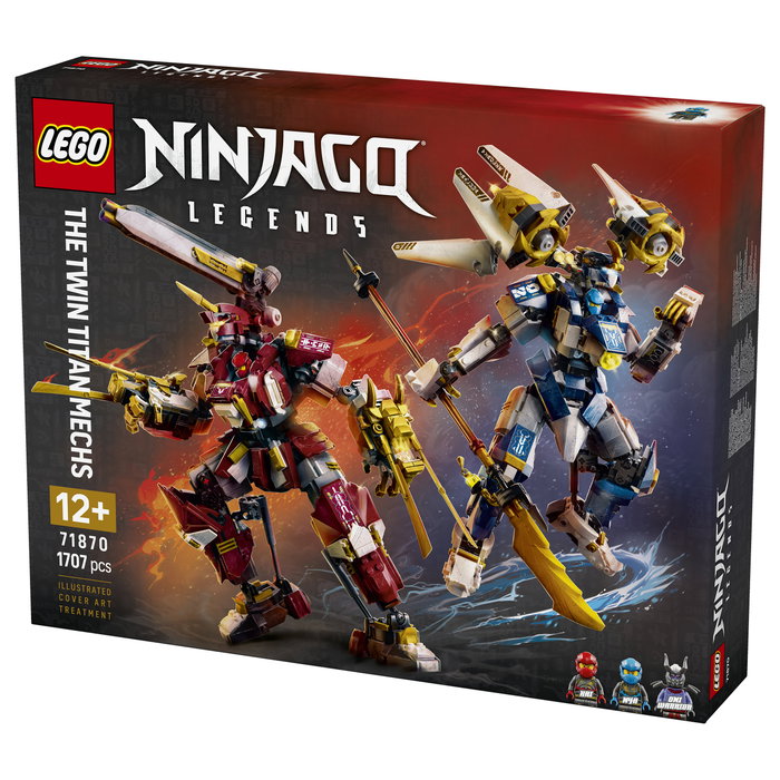 LEGO NINJAGO Titanes Robot Gemelos 71870
