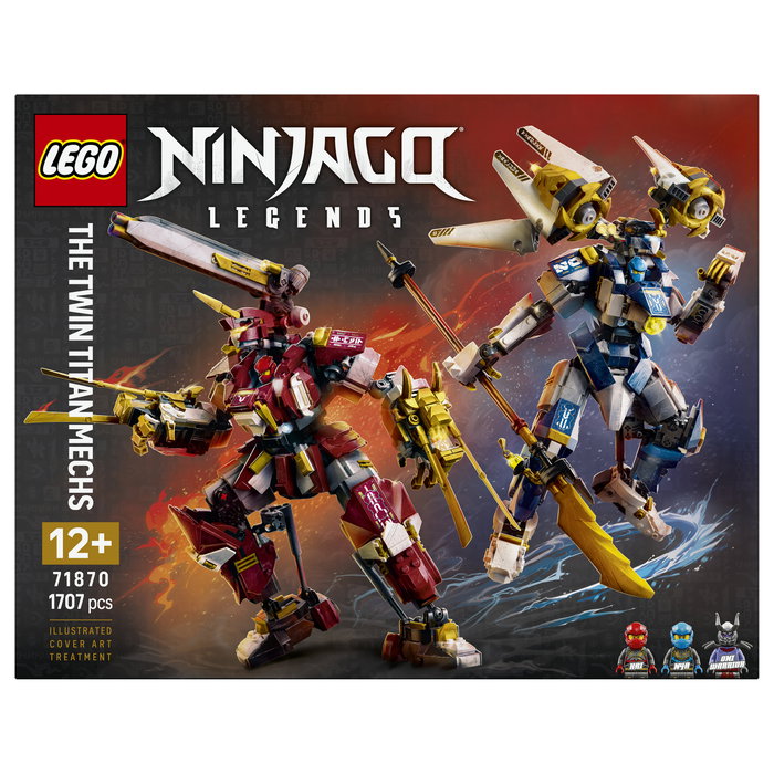 LEGO NINJAGO Titanes Robot Gemelos 71870