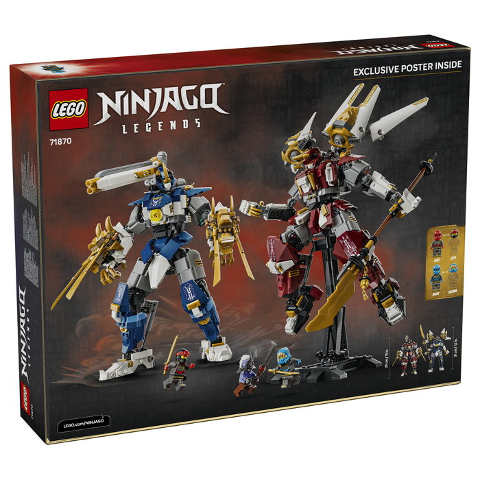 LEGO NINJAGO Titanes Robot Gemelos 71870