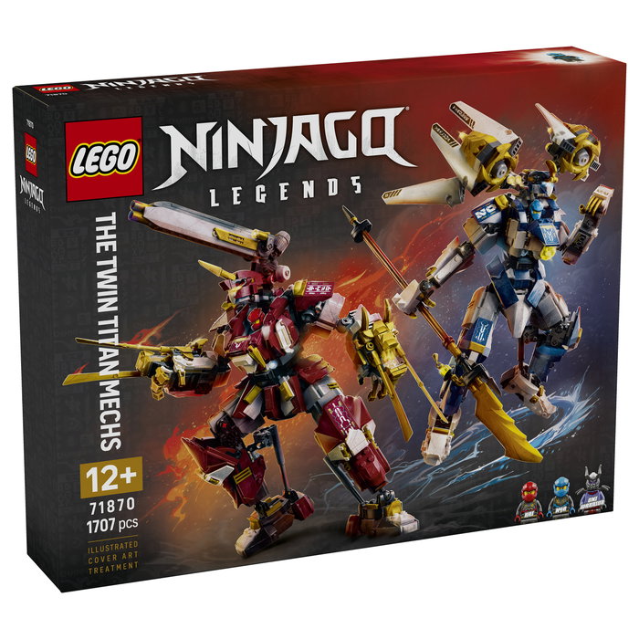 LEGO NINJAGO Titanes Robot Gemelos 71870
