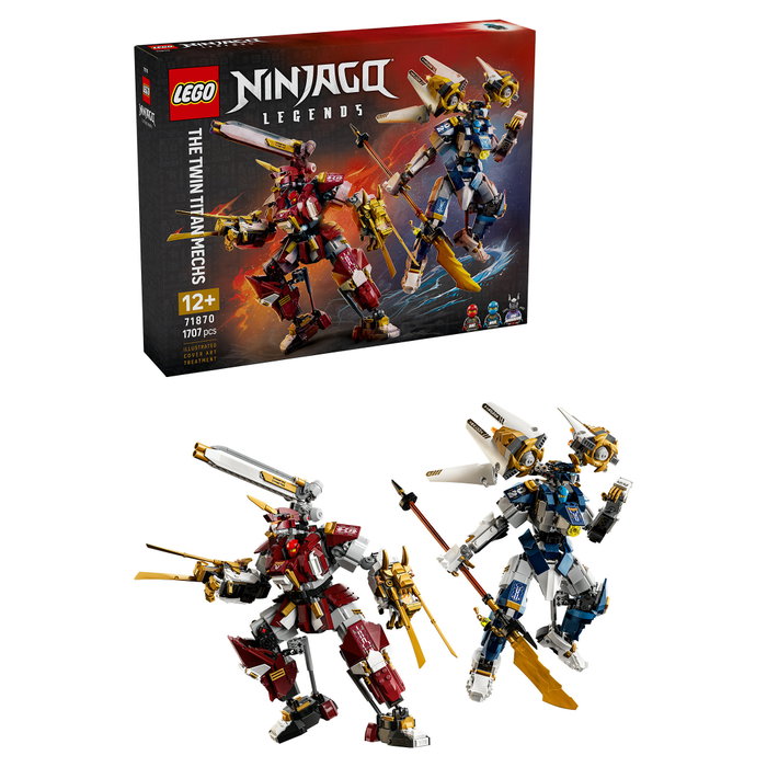 LEGO NINJAGO Titanes Robot Gemelos 71870