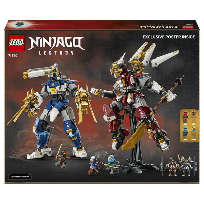 LEGO NINJAGO Titanes Robot Gemelos 71870