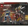 LEGO NINJAGO 71870 Robots Titanes Gemelos - Juguete para adolescentes de 12 años o más con minifiguras
