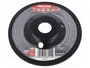 PROLINE Disco de desbaste de 125mm convexo con rascador
