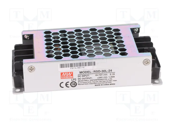 MEAN WELL RSD-30L-24 Convertidor DC/DC 30W 24VDC