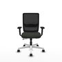 PIQUERAS Y CRESPO Silla de oficina Haches con mecanismo Sincro/Traslack Negro