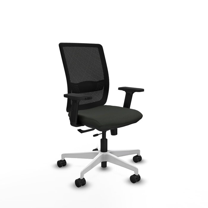 PIQUERAS Y CRESPO Silla de oficina Haches con mecanismo Sincro/Traslack Negro PIQUERAS Y CRESPO Silla de oficina Haches con mecanismo Sincro/Traslack Negro